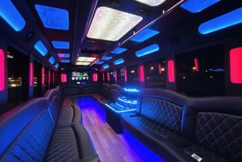 Joliet Limousine Bus Interior