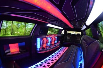 Joliet Limousine Inside