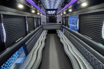 Joliet Party Bus Interior